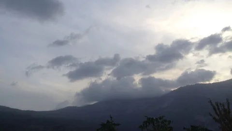 Mountains And Sky With Clouds – Crimea , Alushta , Valley Of Ghosts Stock Footage 83280424