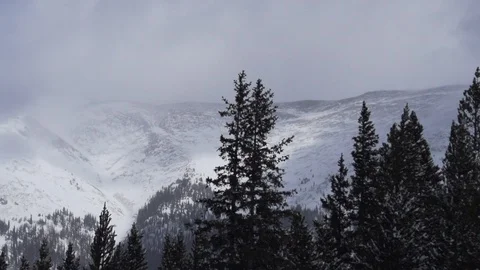 Mountains and Snow 스톡 동영상 105187160
