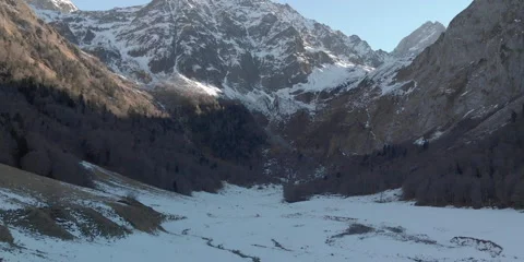 Mountains and snow Stock Footage 154911811