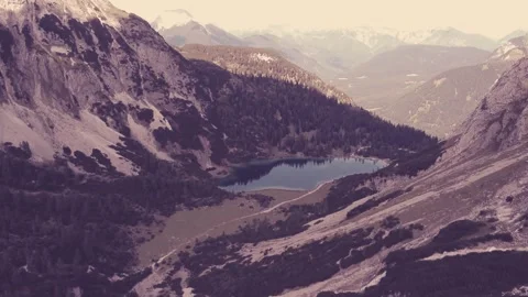 Mountains and Stream Stock Footage 269800650