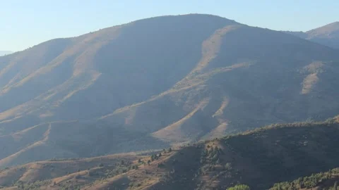 Mountains and trees Stock Footage 249448729