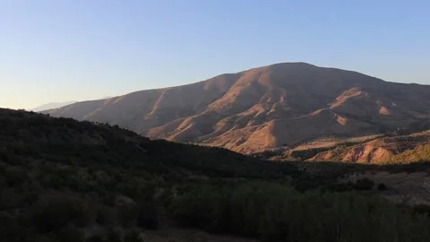 Mountains and trees Stock Footage 249449398