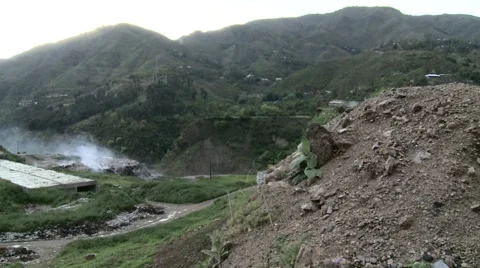 Mountains and Valleys of Abbottabad, Pakistan Stock Footage