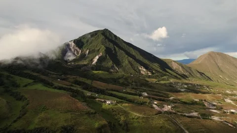 Mountains and villages Stock Footage 157187613