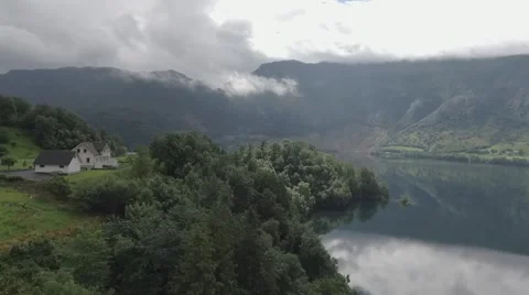 Mountains and water Stock Footage 66528470