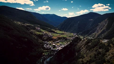 The mountains of Andorra Stock Footage 301522732