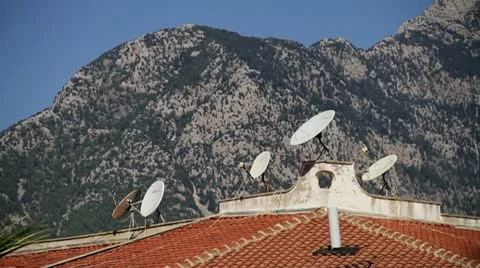Mountains Antennas Vídeos de archivo 10154358