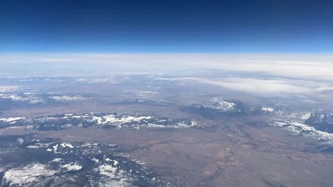 Mountains Arial View Stock Footage 283404576