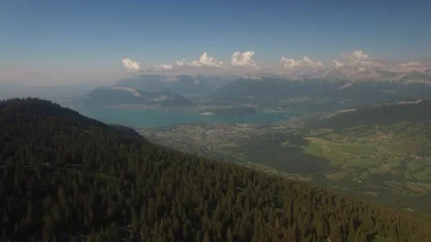 The mountains around Annecy Stock-Footage 331873409