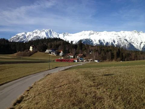 Mountains in Austria. Stock Photos