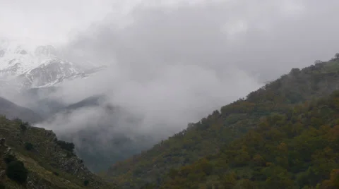 Mountains in autumn Stock Footage 35886264