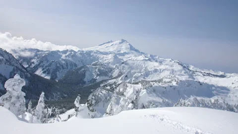Mountains Off-Axis Stock Footage 157826417