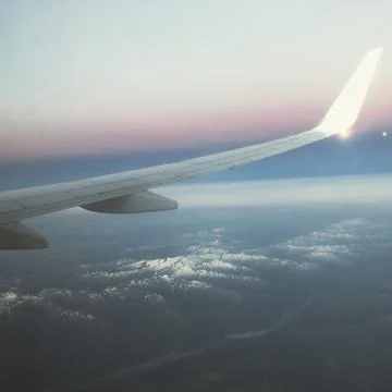 Mountains Back Foto stock