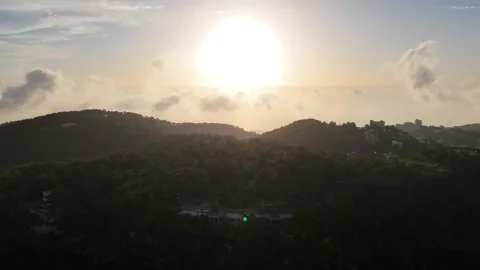Mountains baissour sunset 库存影片 313534769