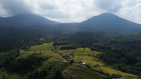 Mountains in Bali Foto stock