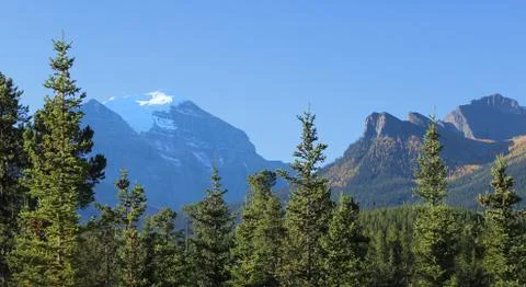 Mountains In Broad Sunlight Stock Photos