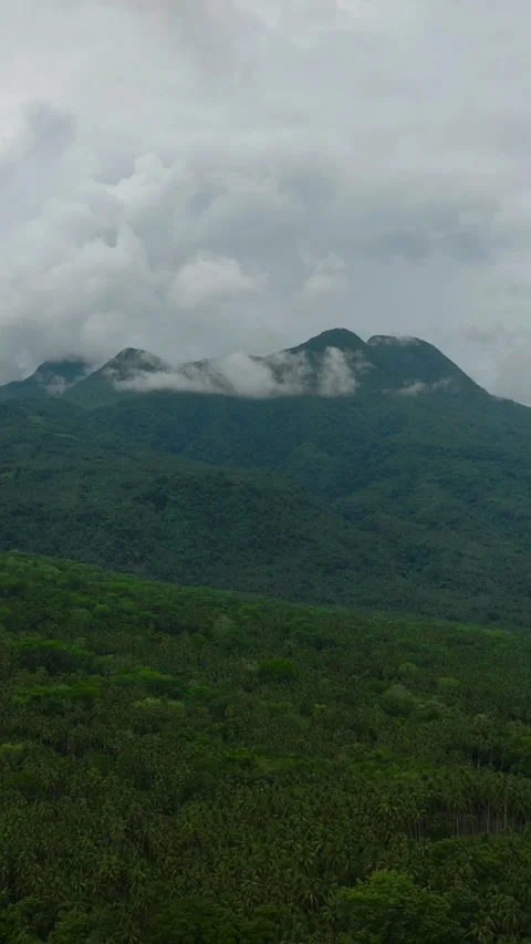 Mountains in Camiguin Island. Philippines. Stock Footage 253618760