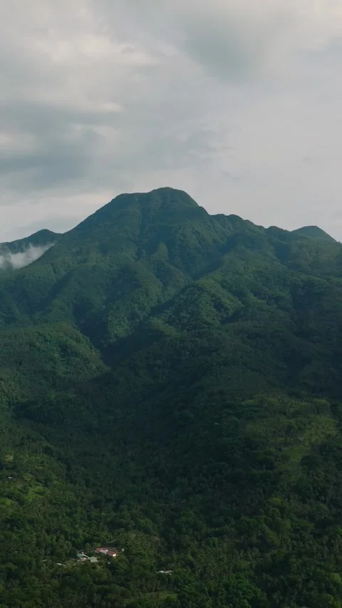 Mountains in Camiguin Island. Philippines. Stock Footage 255997764