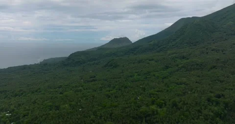 Mountains in Camiguin Island. Philippines. Stock Footage 256073000