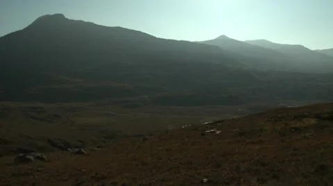 Mountains &amp; Cars Stock Footage 8570668