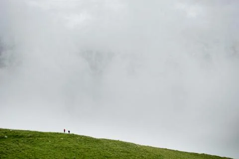 Mountains of the Caucasus Stock Photos