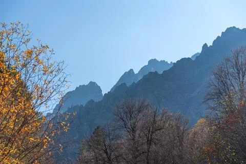 Mountains of the Caucasus. Stock Photos