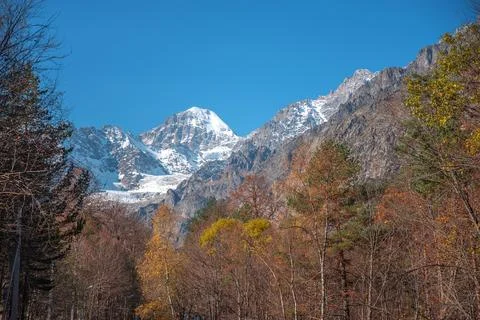 Mountains of the Caucasus. Stock Photos