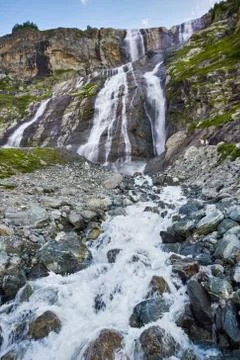 Mountains of the Caucasus range Arkhyz, Sofia lake, climbing mountains, Hikin Stock Photos