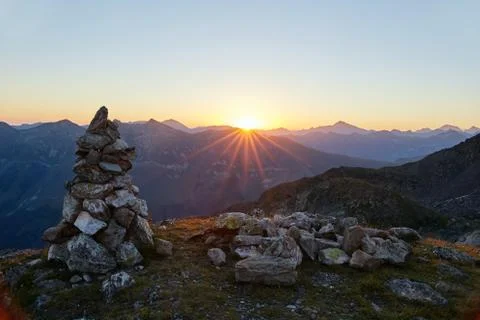 Mountains of the Caucasus range Arkhyz, Sofia lake, climbing mountains, Hikin Foto stock