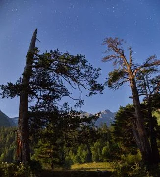 Mountains of the Caucasus range Arkhyz, Sofia lake, climbing mountains, Hikin Stock Photos