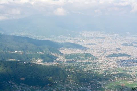 Mountains at Chandragiri Stock Photos