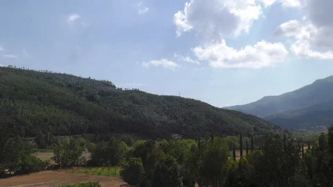 MOUNTAINS OF CILENTO - TIME ELAPSE Stock Footage 104243745