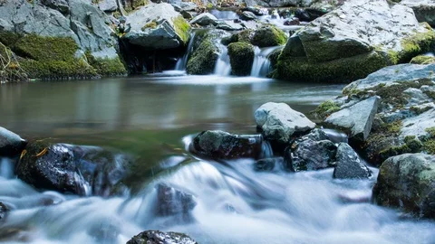 Mountains Clean River Stock Footage 120662443