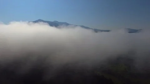 Mountains cloud fog 스톡 동영상 121226446