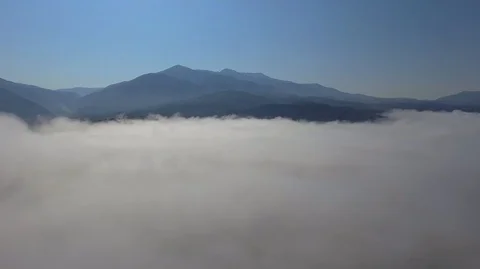 Mountains cloud fog 스톡 동영상 121226494