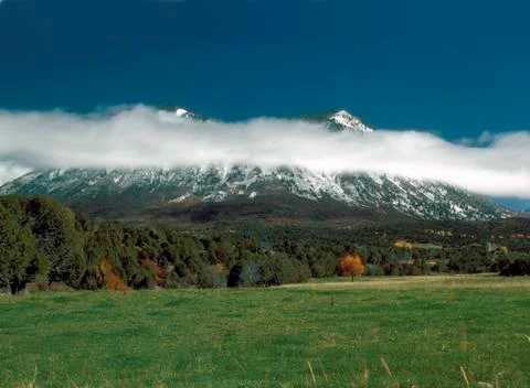 Mountains with cloud Stock Photos