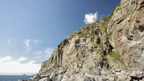 Mountains, clouds and sky Stock Footage 113424140