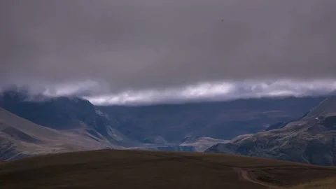 Mountains in the clouds Stock Footage 149379557