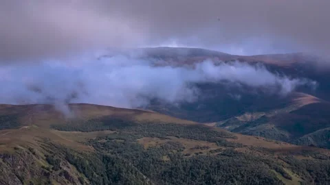 Mountains in the clouds Stock Footage 149379611