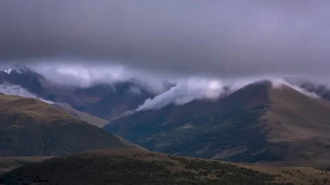 Mountains in the clouds Stock Footage 149379740