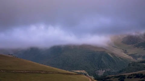 Mountains in the clouds Stock Footage 149379763