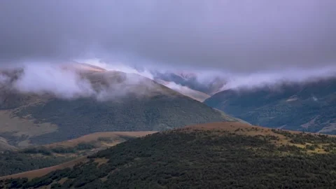 Mountains in the clouds Stock Footage 149379867
