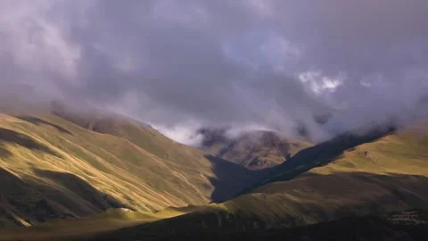 Mountains in the clouds Stock Footage 149379926
