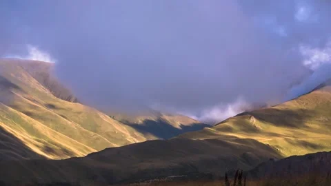 Mountains in the clouds Stock Footage 149379991