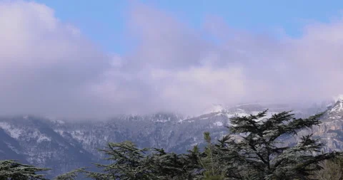 Mountains in the Clouds Stock Footage 172291082