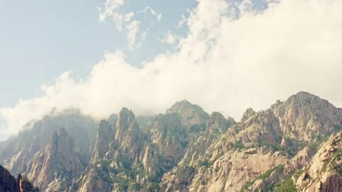 Mountains in the Clouds Stock Footage 234754390