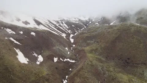 Mountains clouds landscape Stock Footage 240662133