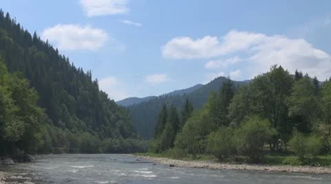Mountains, cloud.s time lapse Vídeos de archivo 11953758