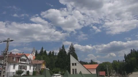 Mountains clouds timelapse Vídeos de archivo 11953702