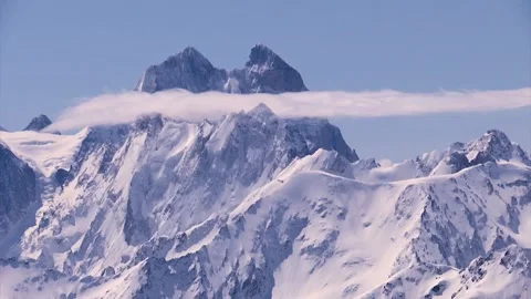 Mountains, clouds ,timelapse Stock Footage 147178852